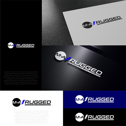Mid-Atlantic Rugged Systems Logo and Brand Guide Design by Randy Yanuar