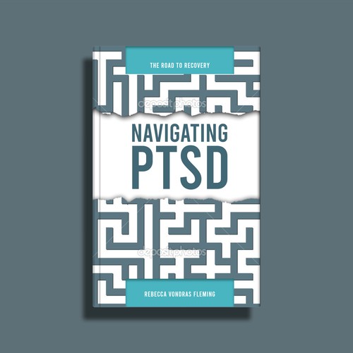 Design a book cover to grab attention for Navigating PTSD: The Road to Recovery デザイン by Redworks