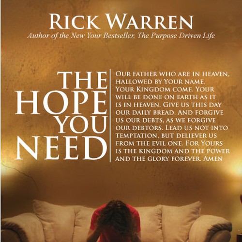 nwilson1910さんのDesign Rick Warren's New Book Coverデザイン