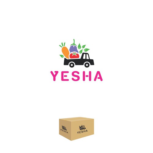 New grocery delivery service in Poland - "Yesha" Design by Ratheesh7