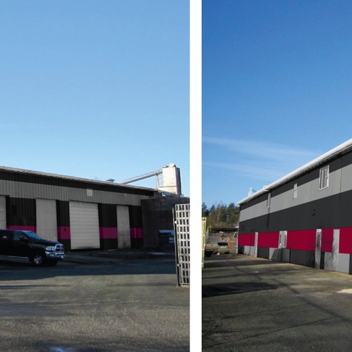 Design a color scheme for our commercial building! Design by Gabriela Gaug