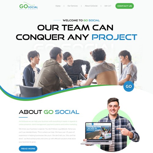 Web development company web-site redesign Design by Webenix Solutions