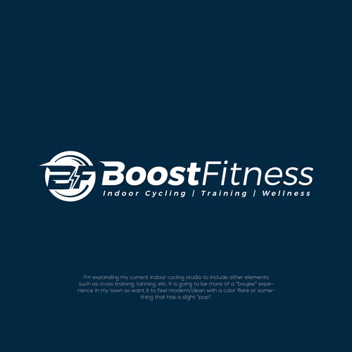 Exciting logo design for expanding fitness brand! Design by JosH.Creative™
