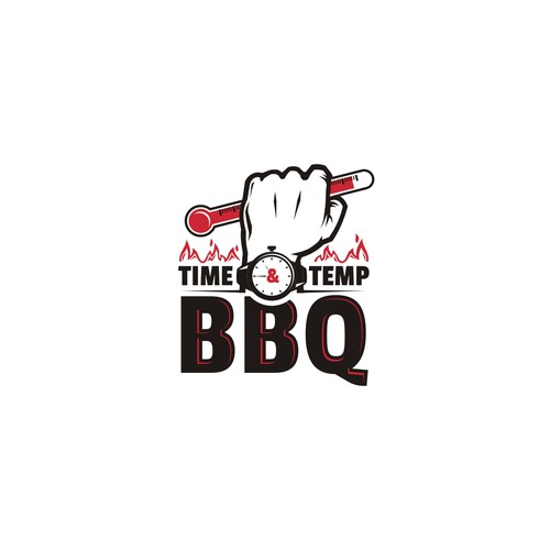 BBQ catering business idea, I need a nice logo to start the fire! Design by M_Adam