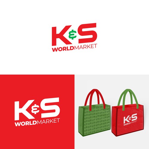 New Grocery Company Logo Design by javucreative