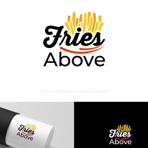 French Fries Restaurant Logo Design by Dezineexpert⭐