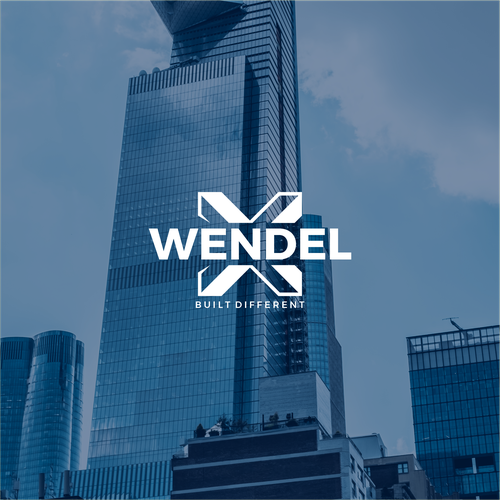 Luxury Logo Design for Wendel X — A Premium Construction Brand Built Different Design by iLyasa™