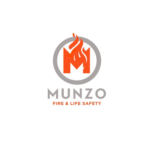 Create a modern, powerful logo for a fire protection business Design by Mike Barnhart