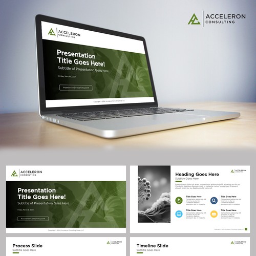 Modern impactful powerpoint template Design by Wisden