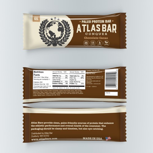 Protein Bar Needs Powerful New Packaging Design by dannymerrion