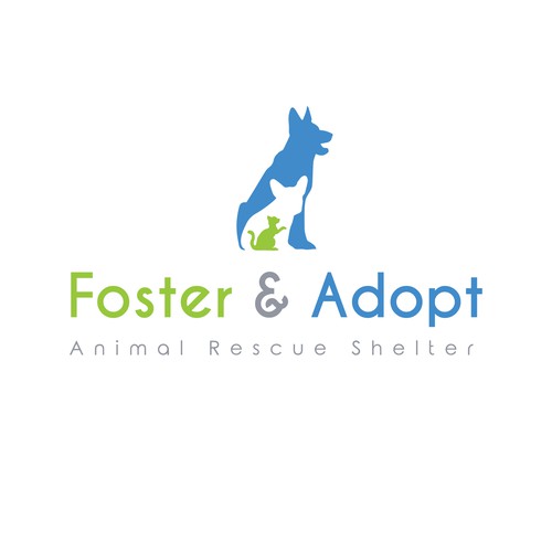 Design Redesign Animal Shelter Logo di Tsubakii