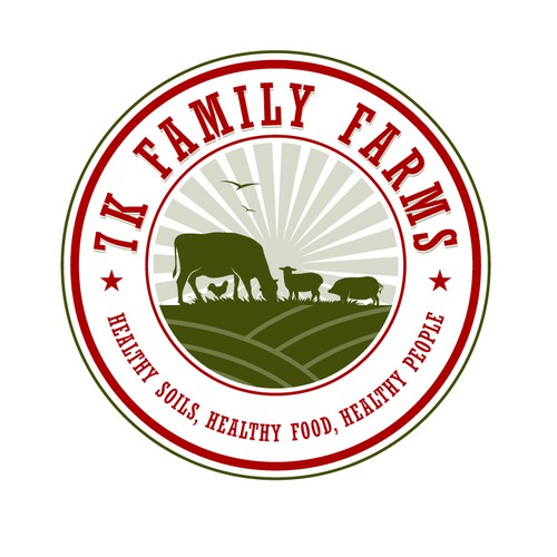 Create A Vintage, Farmer's Market-friendly Logo For 7k Family Farms 