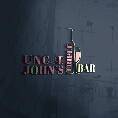 RRR Bar logo contest Design by chiran2018