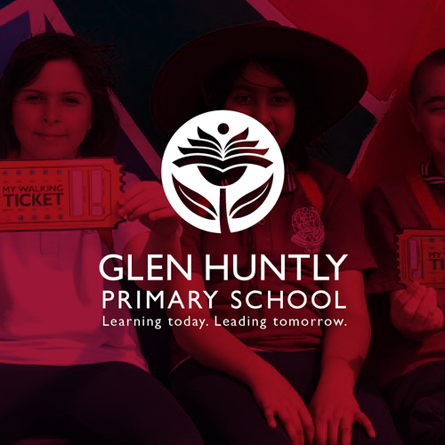 Designs glen huntly primary school logo design logo brand