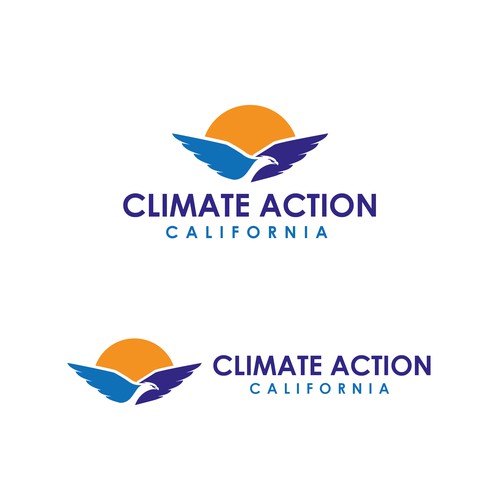 Climate Action California Logo Diseño de MrHamster