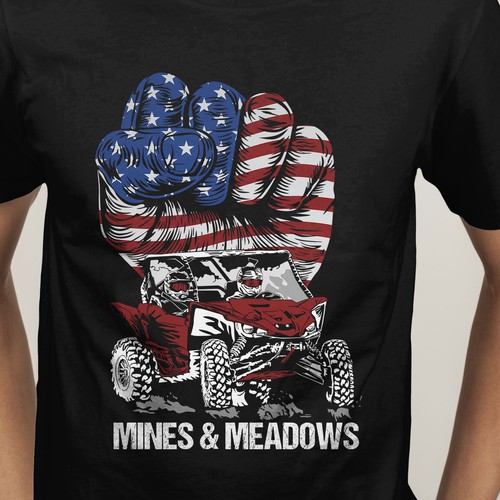 Patriotic T Shirt Design Design by AntonB