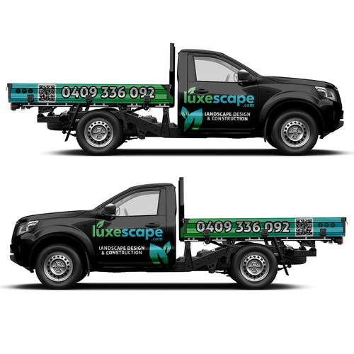 Design a luxury truck wrap for an innovative landscaping firm Design by ssrihayak