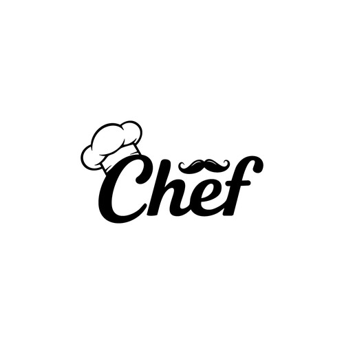 "CHEF": Food & Cooking Social Media Logo Design by Rainbow@sky
