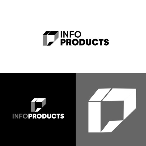 InfoProducts.com - Logo & Branding Design by Nana445