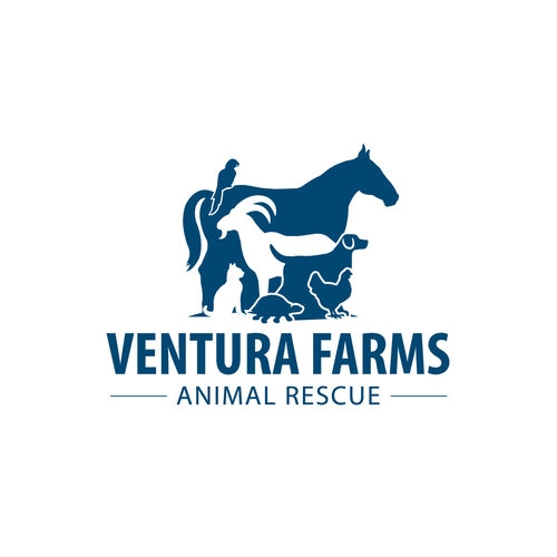 Ventura Farm Animal Rescue Logo Design by Magneticways