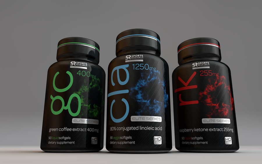 HighEnd Label Design For Dietary Supplement Line for Men and Women