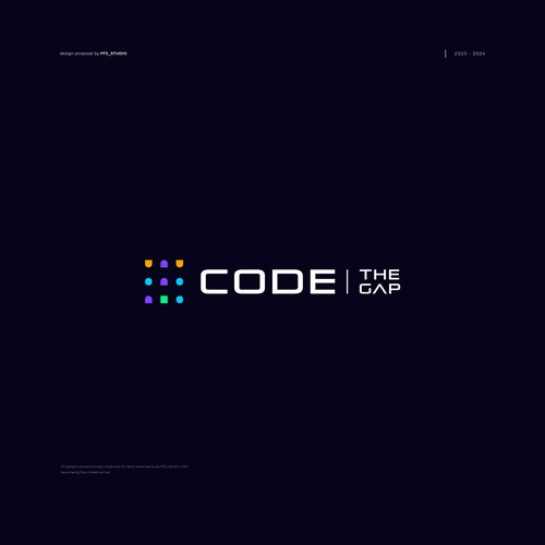 tech-inspired logo for software agency Design by FF3 ˢᵗᵘᵈⁱᵒ