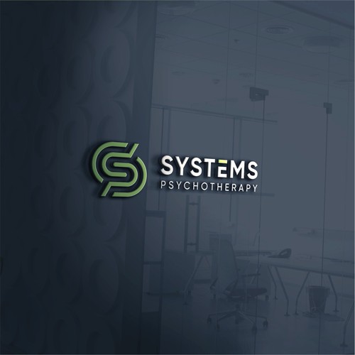 Minimialist logo for therapy clients needing systemic solutions to problems Design by MMPROJECT