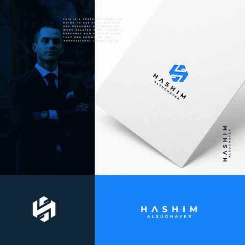 My personal logo. Design by Mohamed Sanad