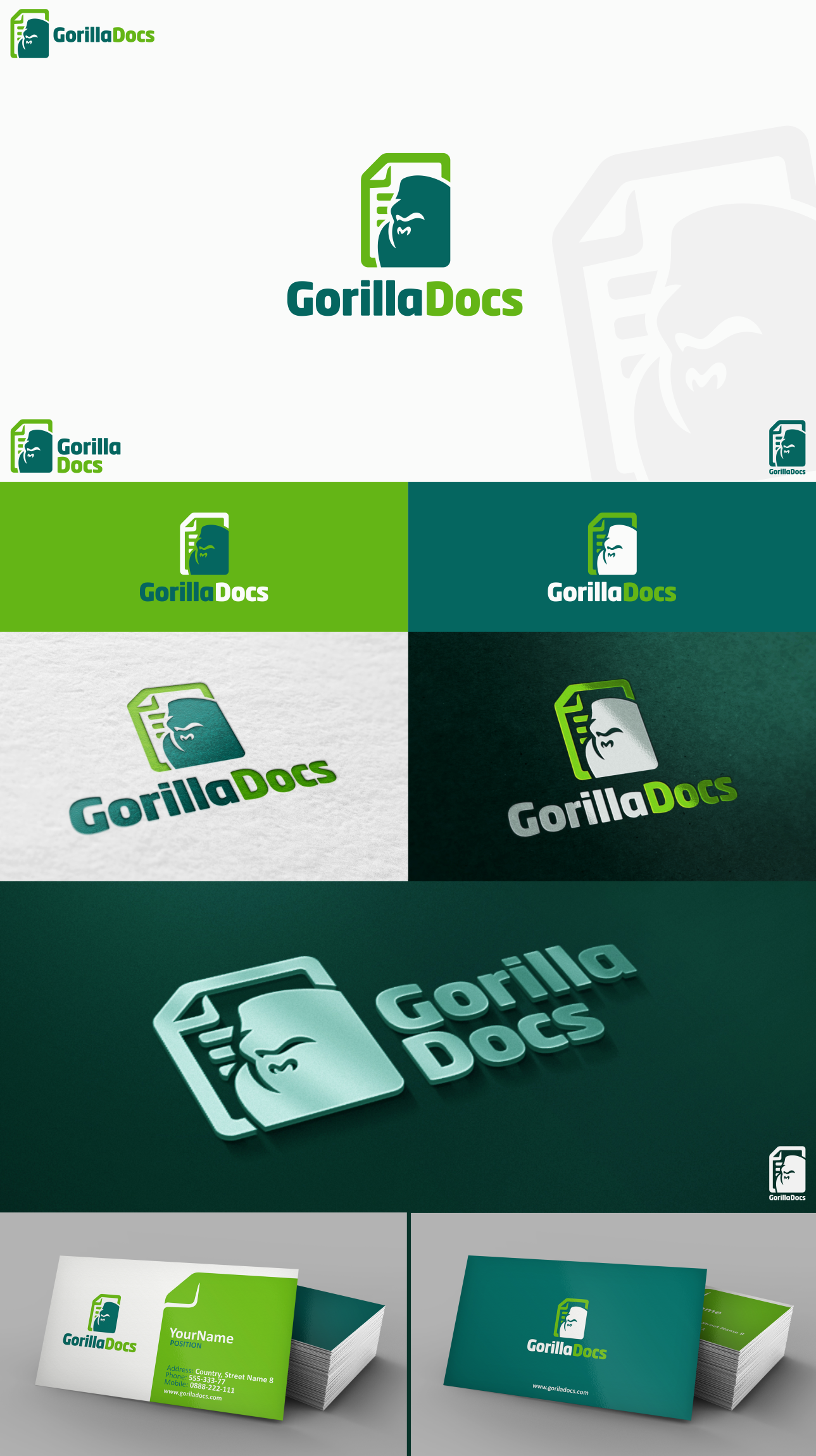 Gorilla Logos - Free Gorilla Logo Ideas, Design & Templates