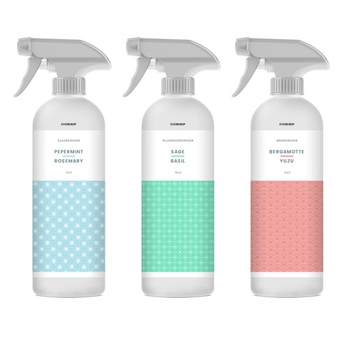 Premium Spray Bottle and Packaging for Cleaning Supplies-ontwerp door gs-designs