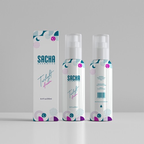 Sacha Body Mist Design by Ahtisham_ali