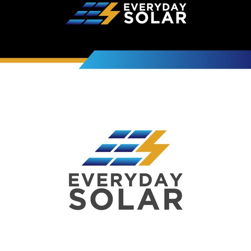 Everyday Solar Logo Design Design by Blade Artwork