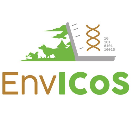 LOGO -Design: Landscape/Nature science with the help of DNA and computer sciences Design by EFMPdesign