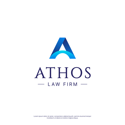 Design  modern and sleek logo for litigation law firm Design by zlup.