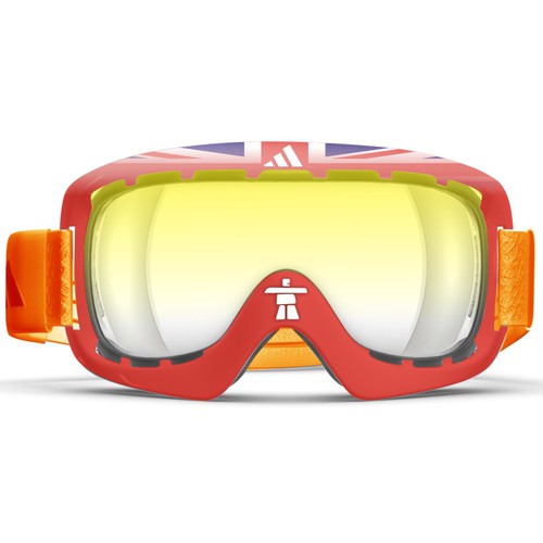 Design adidas goggles for Winter Olympics Ontwerp door moezoef