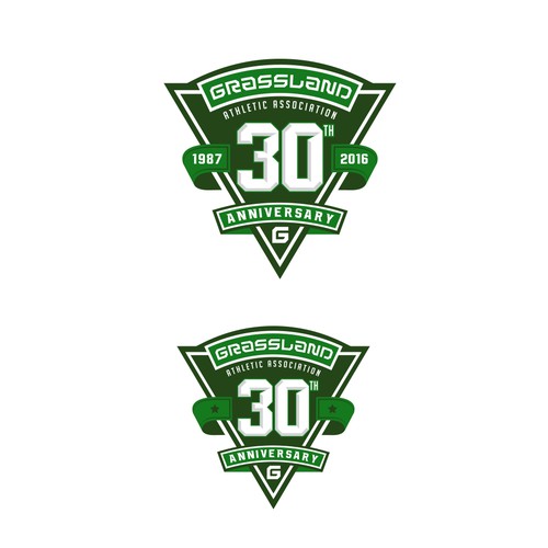 Grassland Athletic Association 30th Anniversary Logo | Logo design contest