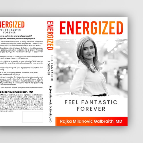 Design a New York Times Bestseller E-book and book cover for my book: Energized Design by icon89GraPhicDeSign