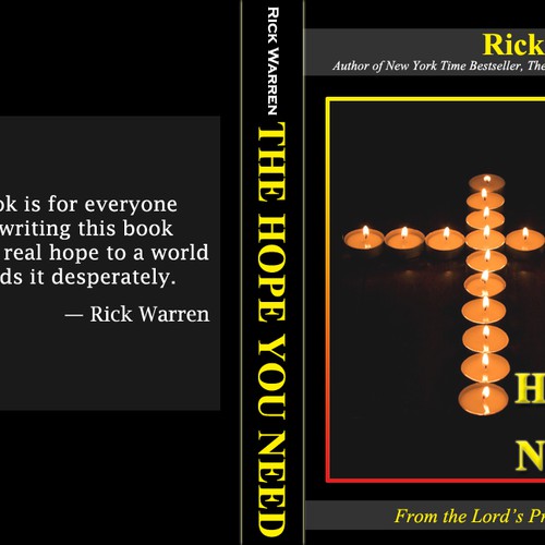 Design Rick Warren's New Book Cover Diseño de cre8ive99