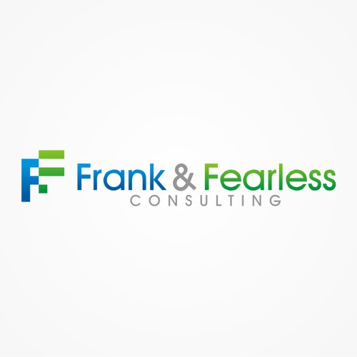 Create a logo for Frank and Fearless Consulting Diseño de kopasus