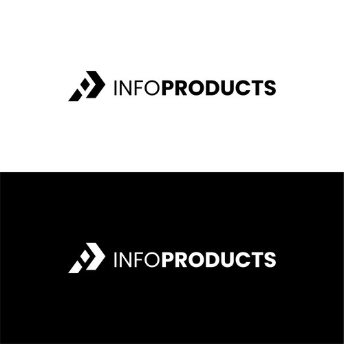 InfoProducts.com - Logo & Branding Design by abedy
