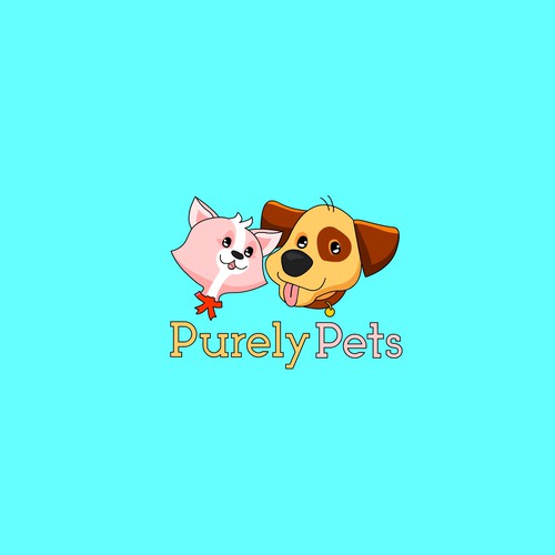 Design a beautiful and powerful logo for an online Pet Brand-- Purely Pets. Design réalisé par PHACE