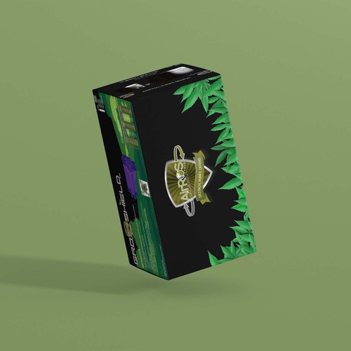 Diseño de Retail packaging for Advanced Air Purifier for Cannabis and Ag de Mitun99