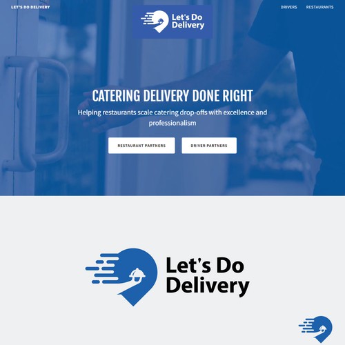 Delivery Service Logo Design by Kudrah