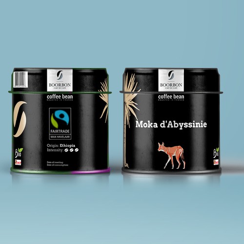 Artistic, luxurious and modern packaging for organic and fair trade coffee bean Réalisé par Studio Lazar
