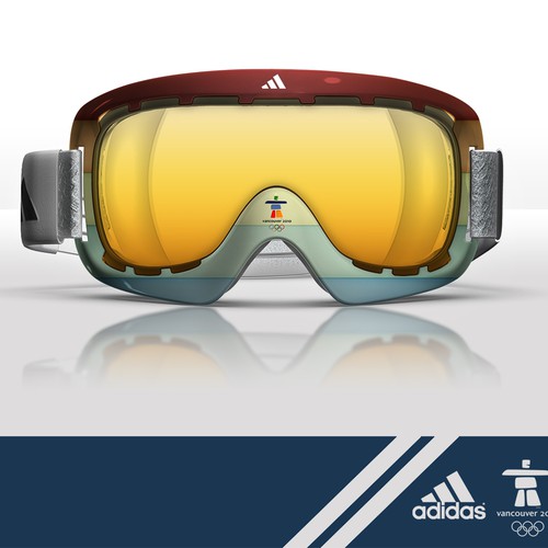 Design adidas goggles for Winter Olympics Design by r u n e