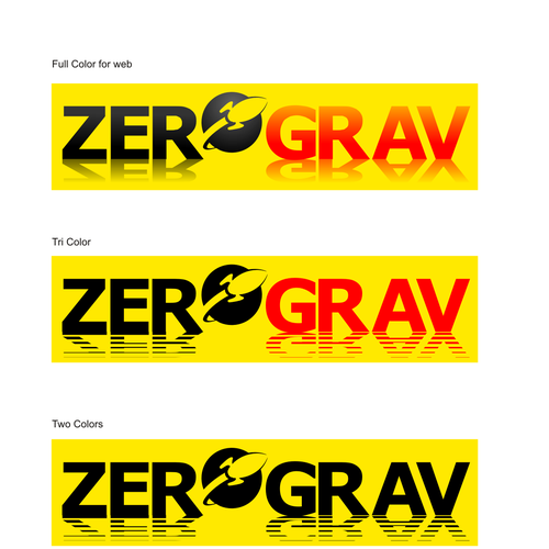 Nice, friendly logo for Zero Grav Design by ARTGIE