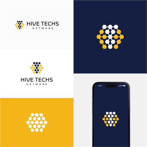 Hive Tech Networks Design von Insfire!