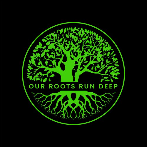 Our Roots Run Deep Illustration Design by PsalmTarah Design