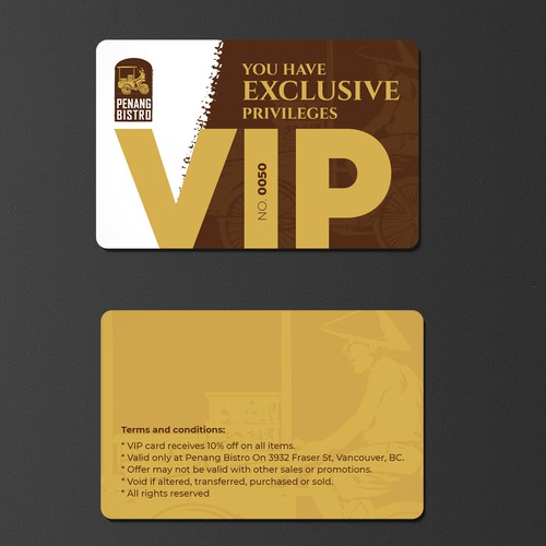 Need A Vip Card Wettbewerb In Der Kategorie Karte Einladung 99designs