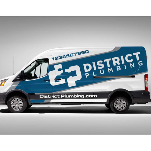 District Plumbing Vehicle Wraps and Designs! Looking for the Modern ...